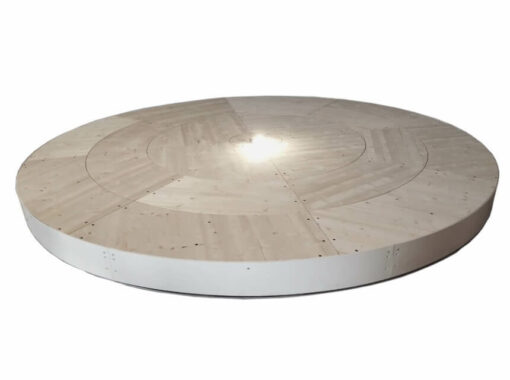 Rotating Platform With Concealed Mechanism