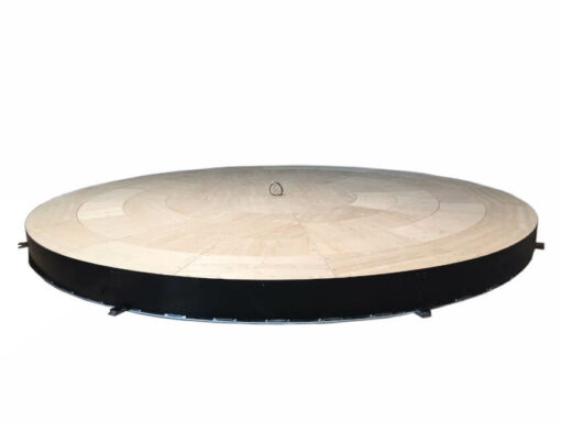plateforme bois 6m diamètre