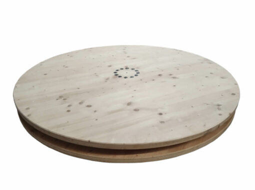 Wooden Rotating Platform