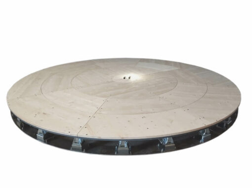 Exposed Rotating Platform