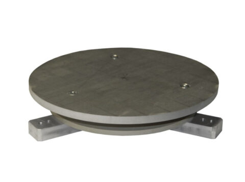 Primematik - Base Giratoria Manual De 20,3 Cm. Plataforma Rotatoria Transparente Sr05400 con