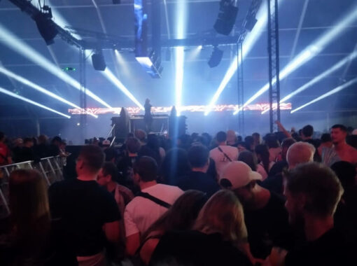 praticables de scène tournant DJ Artiste